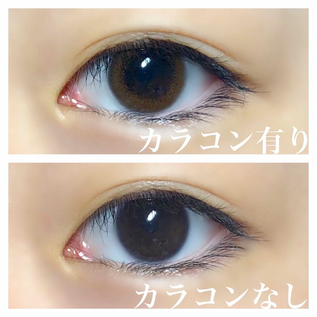 LA FILLE (ラ・フィーユ)/LA FILLE/カラーコンタクトレンズを使ったクチコミ(2枚目)