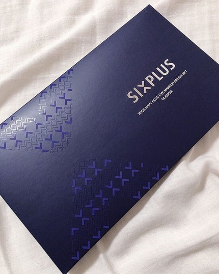 SIXPLUS ホワイトパール アイメイクブラシ 7本セット/SIXPLUS/メイクブラシを使ったクチコミ(4枚目)