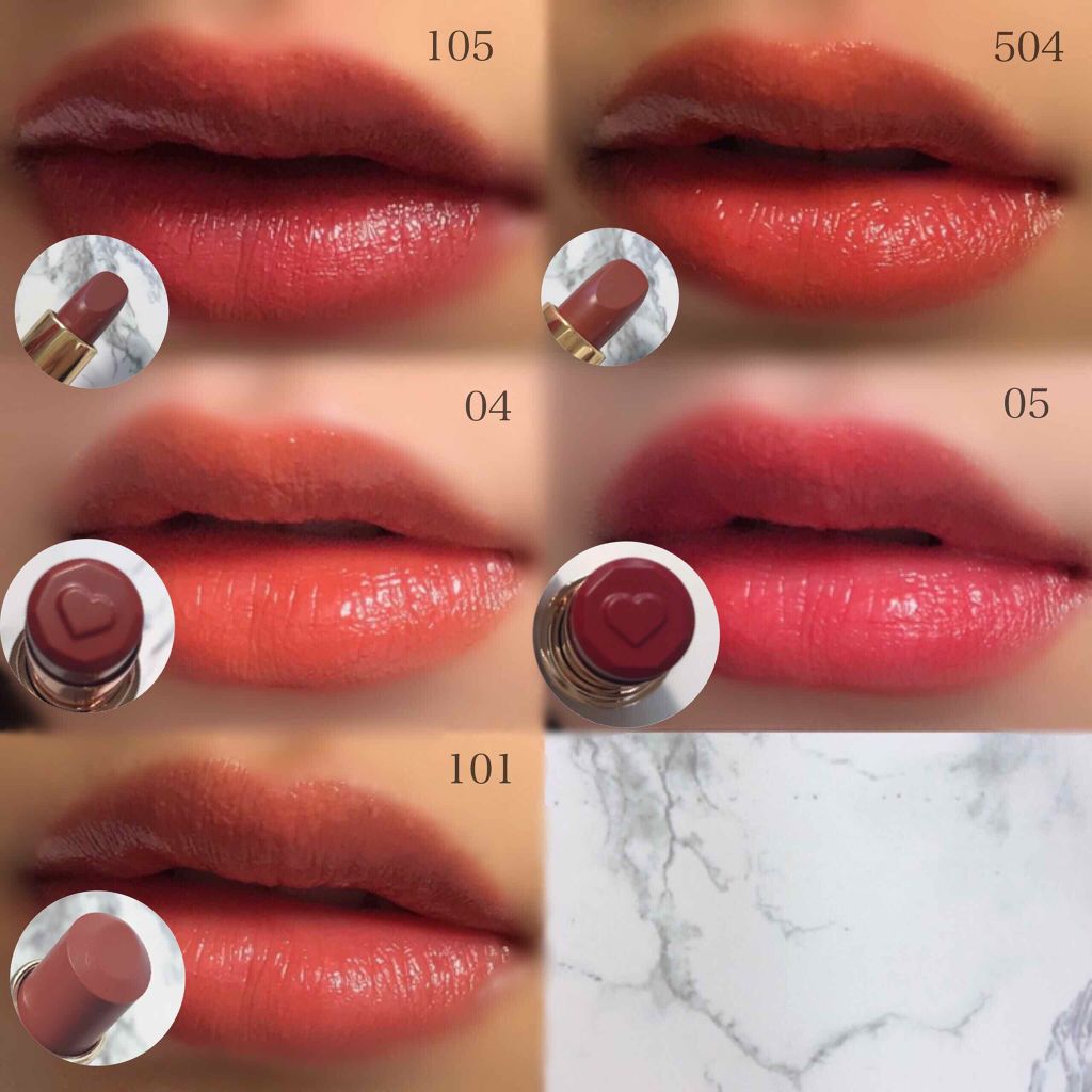 ラスティンググロスリップ/CEZANNE/口紅を使ったクチコミ(3枚目)