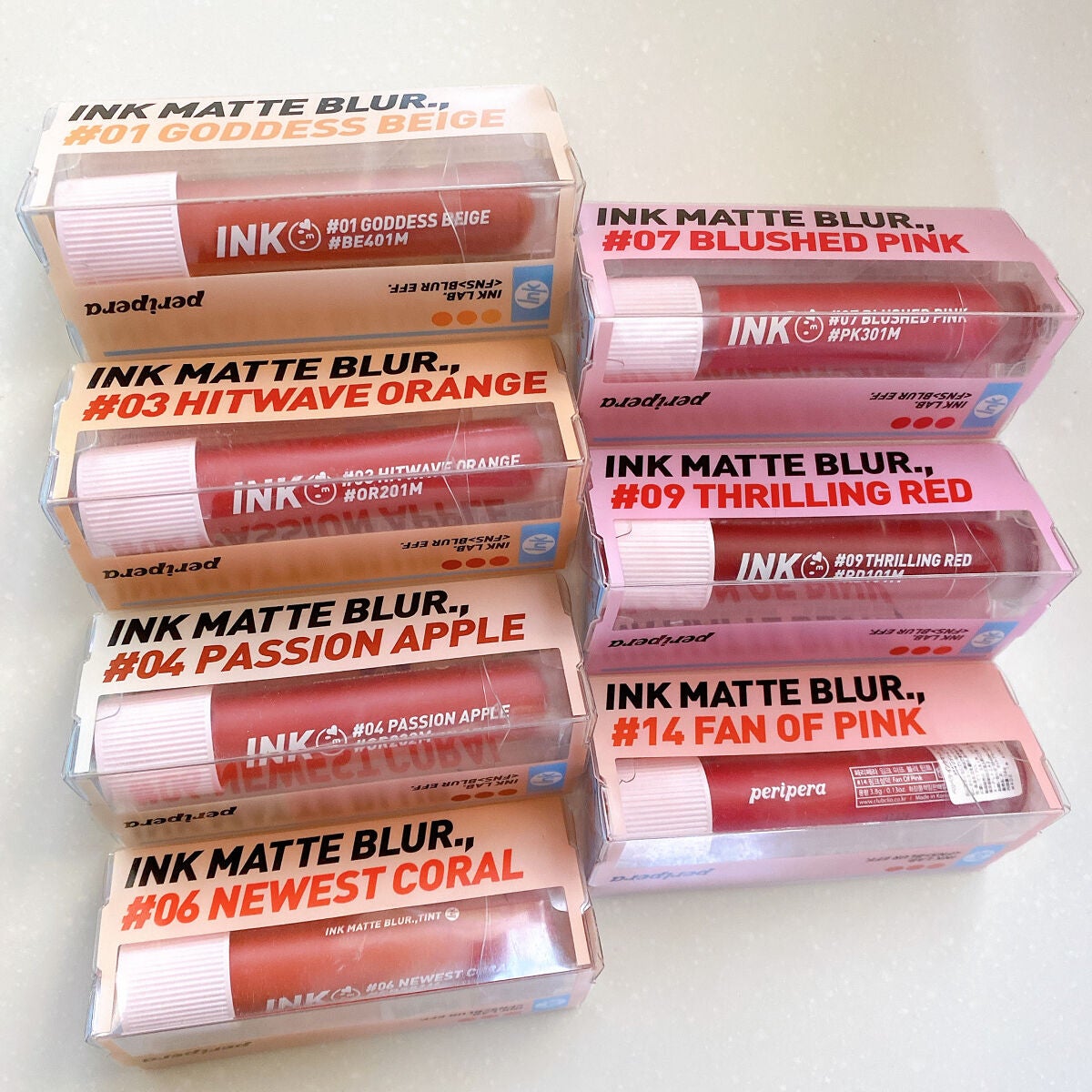 インク マット ブラー ティント/PERIPERA/口紅を使ったクチコミ(2枚目)