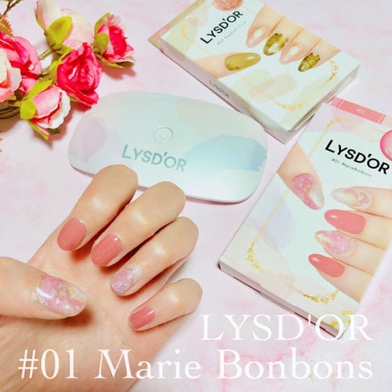 セミキュアジェルネイルシール ハンド用/LYSD’OR/ネイルシールを使ったクチコミ(5枚目)