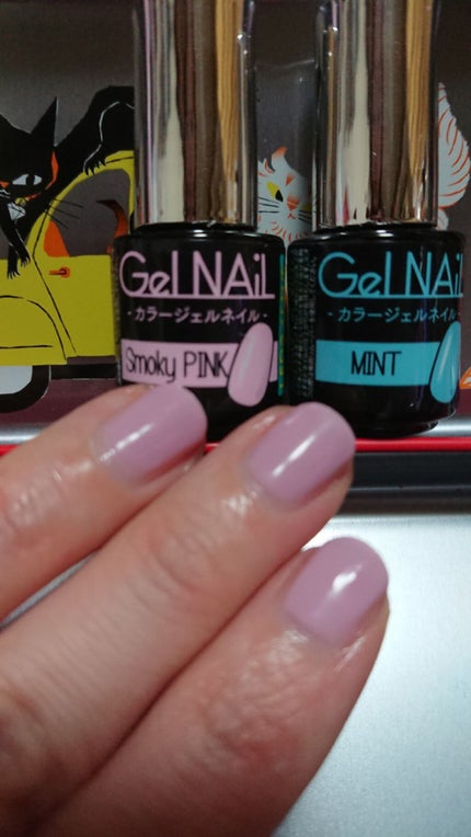 ジェルネイル(ライト対応)/セリア/ジェルネイルを使ったクチコミ(3枚目)