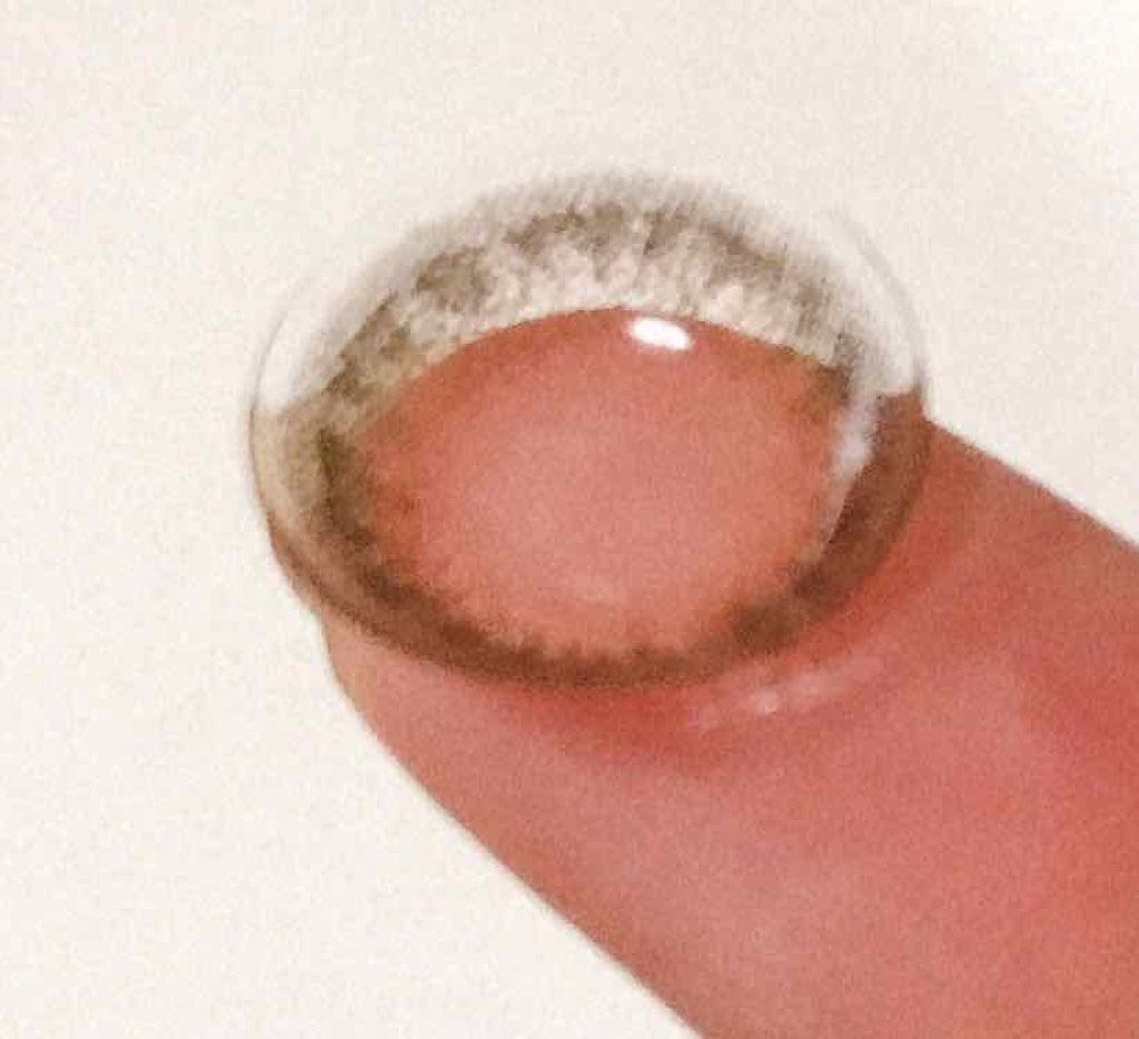 ミッシュ ブルーミン マンスリー (クォーターヴェール シリーズ／イノセント シリーズ)/ミッシュブルーミン/１ヶ月（１MONTH）カラコンを使ったクチコミ（2枚目）