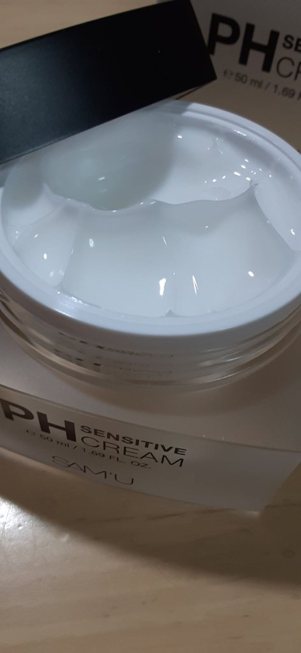 サミュ PHセンシティブクリーム/SAM'U/フェイスクリームを使ったクチコミ(3枚目)