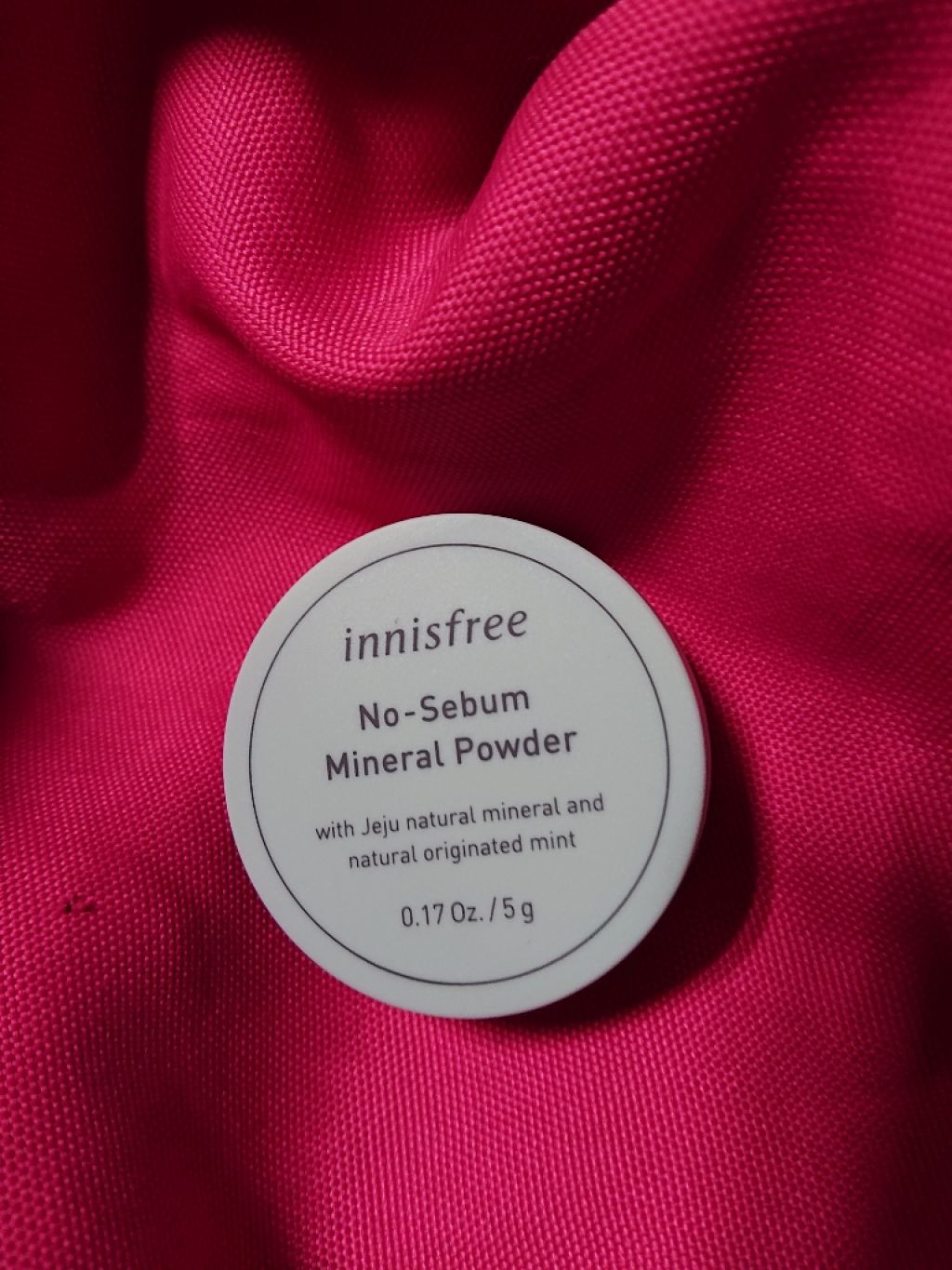 ノーセバム ミネラルパウダー/innisfree/ルースパウダーを使ったクチコミ(1枚目)