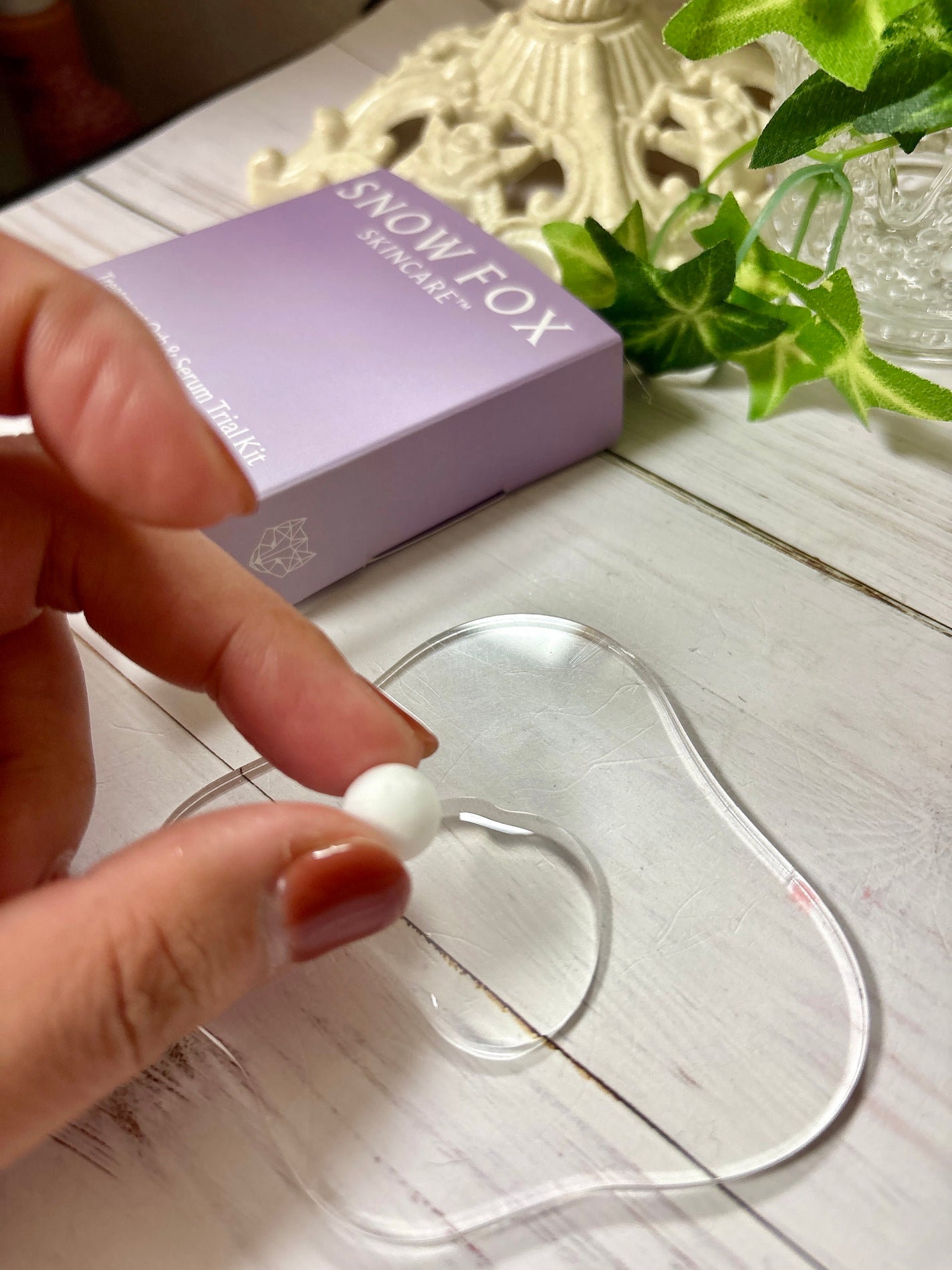 ブライトニング ブースターボール/SNOW FOX SKINCARE/美容液を使ったクチコミ(5枚目)