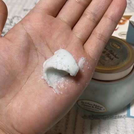 フェイスポリッシャー リフレッシング(ミント)/SABON/スクラブ・ゴマージュを使ったクチコミ(4枚目)