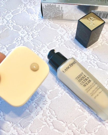 タンイドル ウルトラ ウェア リキッド B-02/LANCOME/リキッドファンデーションを使ったクチコミ(3枚目)