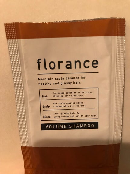 ボリュームシャンプー/ボリュームトリートメント/florance/市販シャンプーを使ったクチコミ(1枚目)