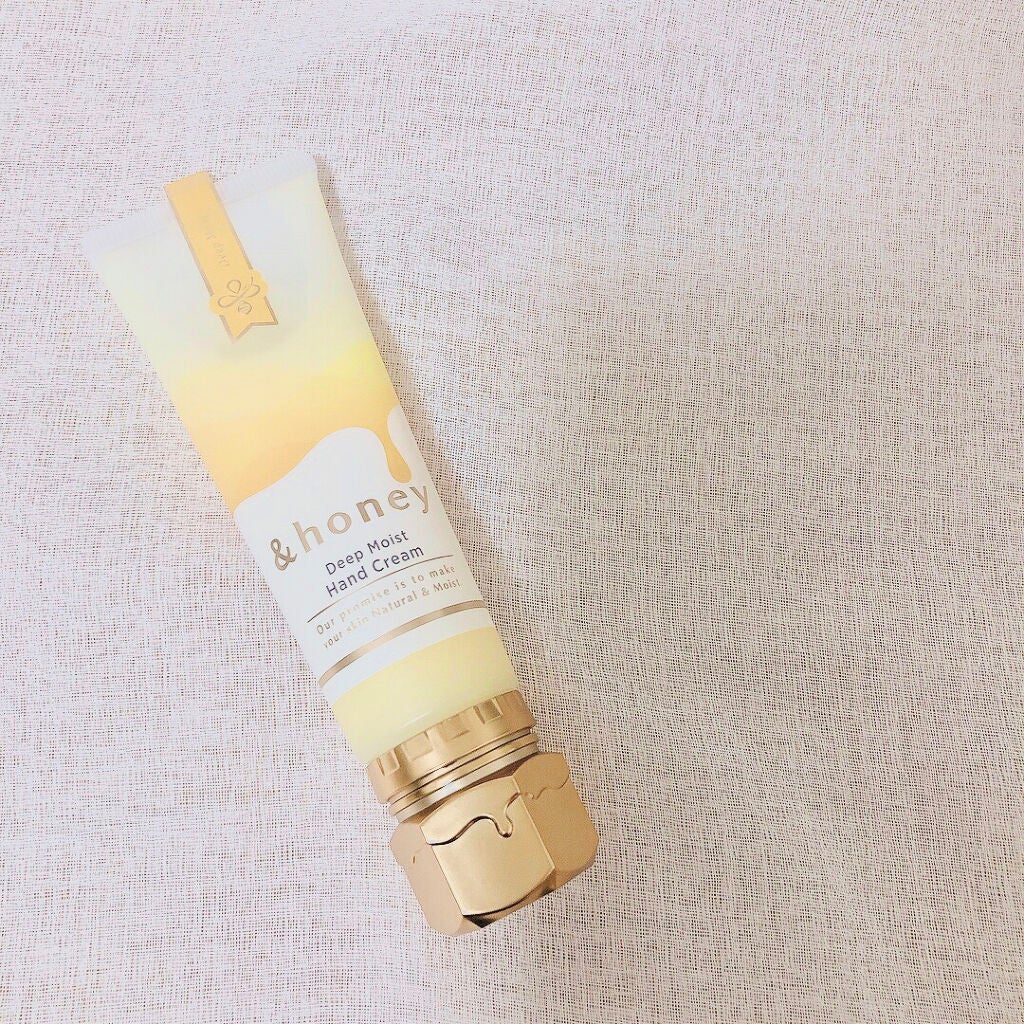 アンドハニー ディープモイスト ハンドクリーム/&honey/ハンドクリームを使ったクチコミ(1枚目)