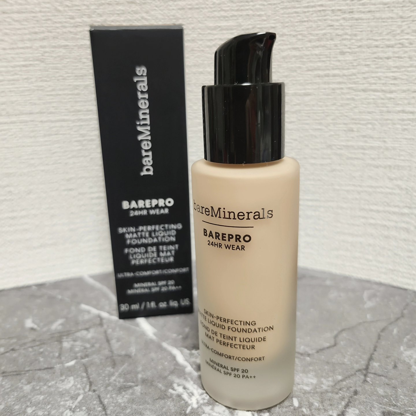 ベアプロ 24HR リキッド ファンデーション/bareMinerals/リキッドファンデーションを使ったクチコミ（1枚目）