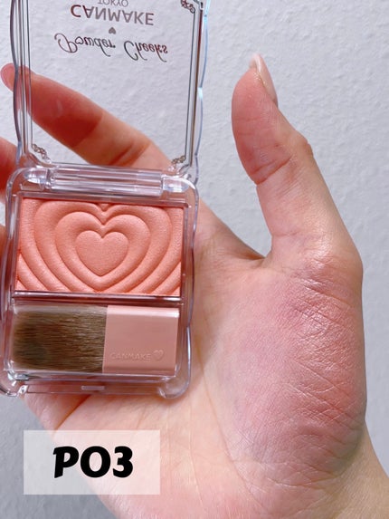 パウダーチークス/キャンメイク/パウダーチークを使ったクチコミ(4枚目)