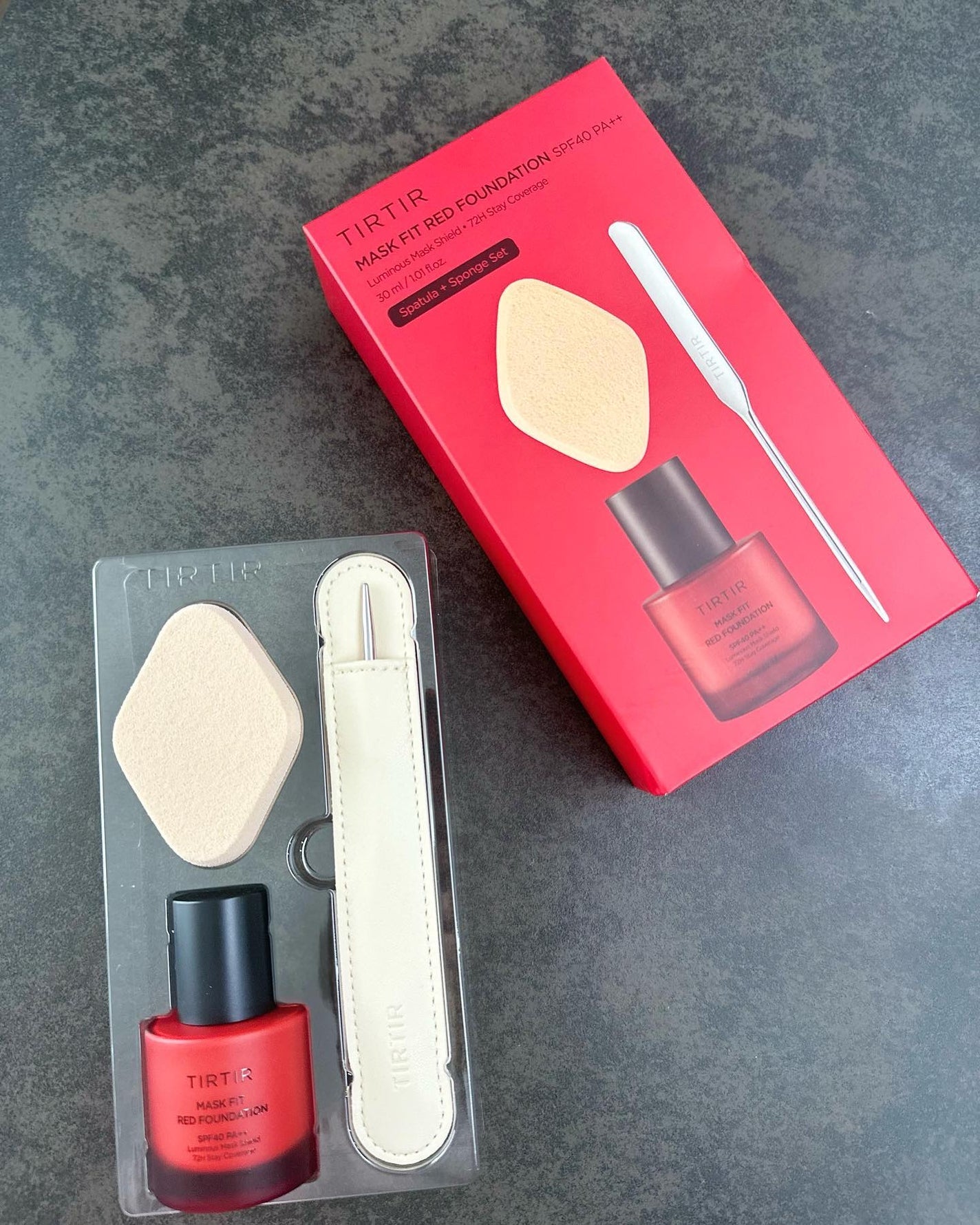 マスクフィットレッドファンデーション/TIRTIR(ティルティル)/リキッドファンデーションを使ったクチコミ(1枚目)