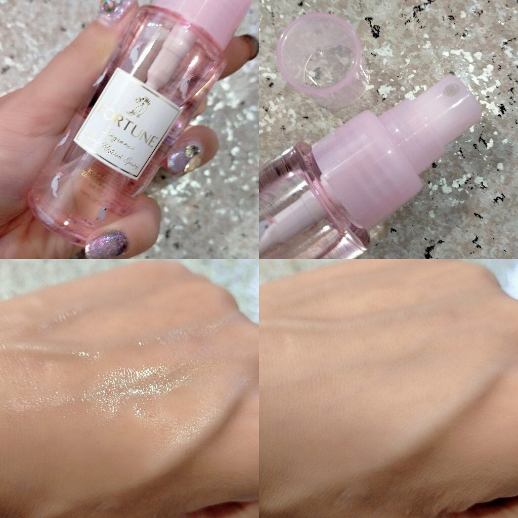 フレグランス ハンドリフレッシュスプレー/フォーチュン/ハンドクリームを使ったクチコミ(3枚目)