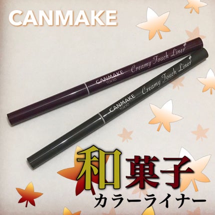 クリーミータッチライナー/キャンメイク/ジェルアイライナーを使ったクチコミ(1枚目)