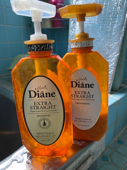 パーフェクトビューティ モイストダイアン エクストラストレート シャンプー/トリートメント/ダイアン/市販シャンプーを使ったクチコミ(1枚目)