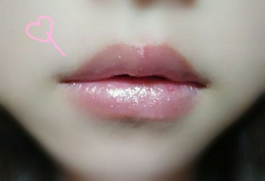 UR GLAM　SHEER LIP GLOSS/U R GLAM/リップグロスを使ったクチコミ（2枚目）