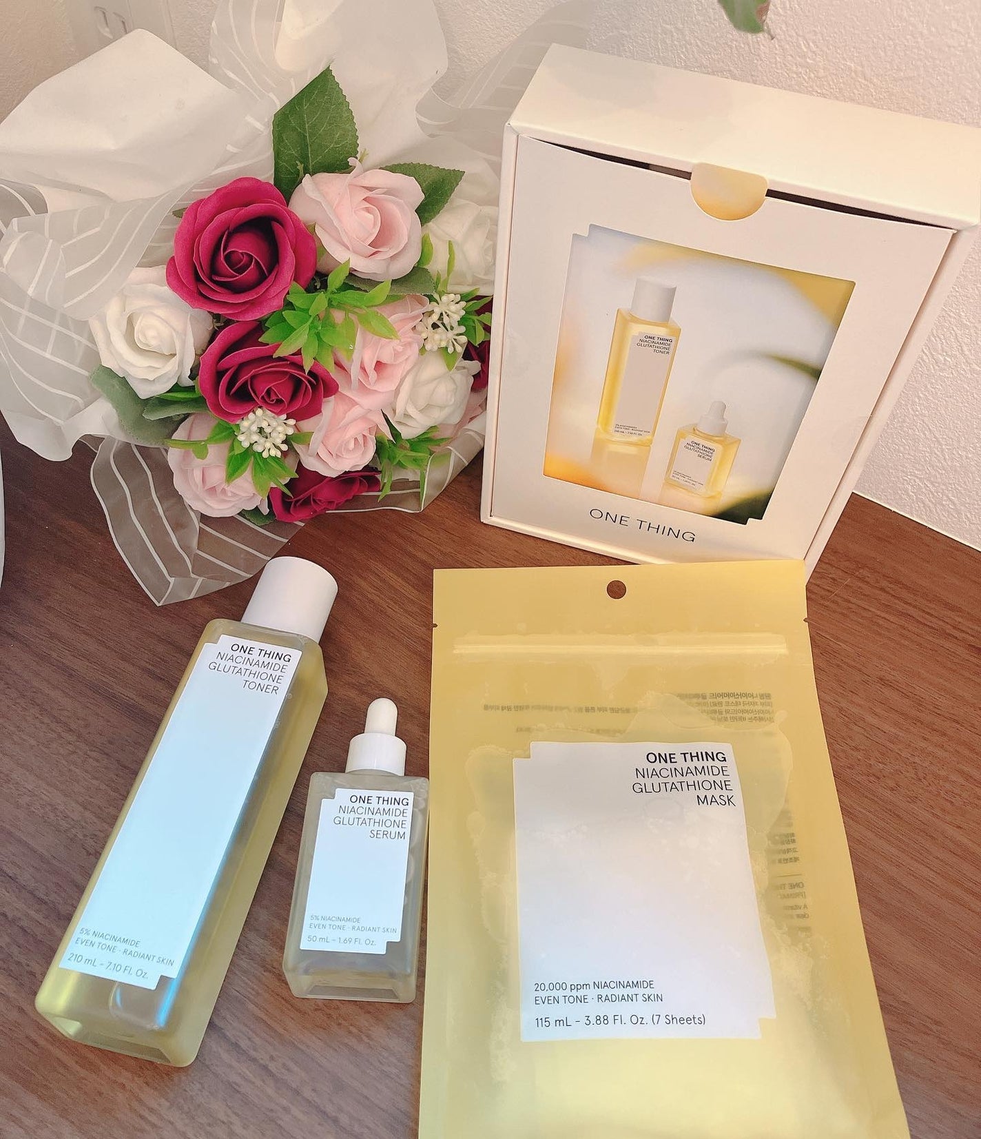 ナイアシンアミドグルタチオントナー/ONE THING/化粧水を使ったクチコミ(4枚目)