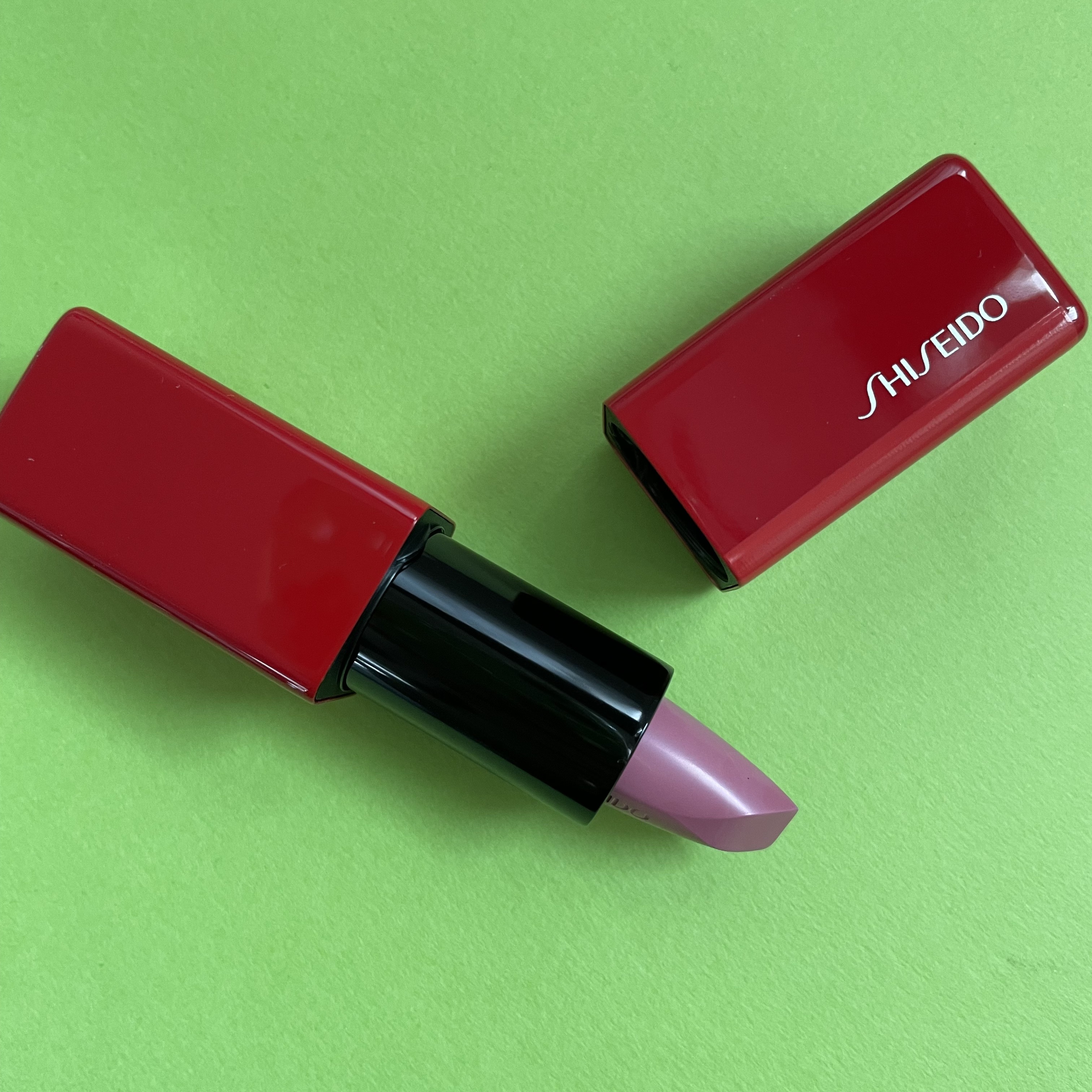 テクノサテン ジェル リップスティック 407	Pulsar Pink/SHISEIDO/口紅を使ったクチコミ（1枚目）
