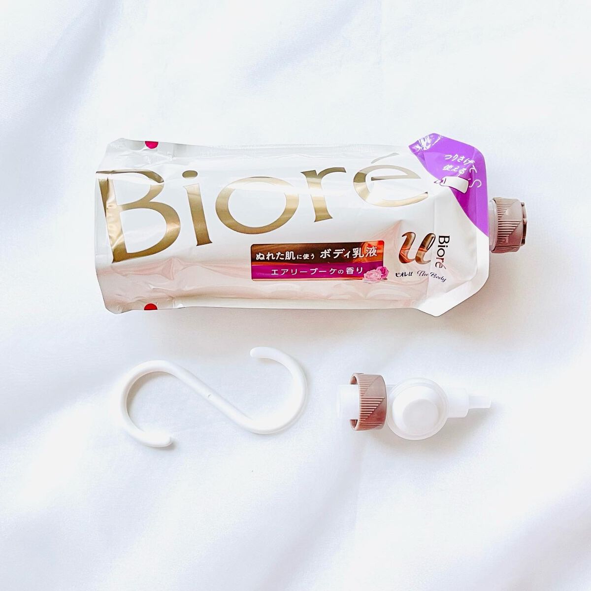 ザ ボディ ぬれた肌に使うボディ乳液 エアリーブーケの香り/ビオレu/ボディミルクを使ったクチコミ(3枚目)