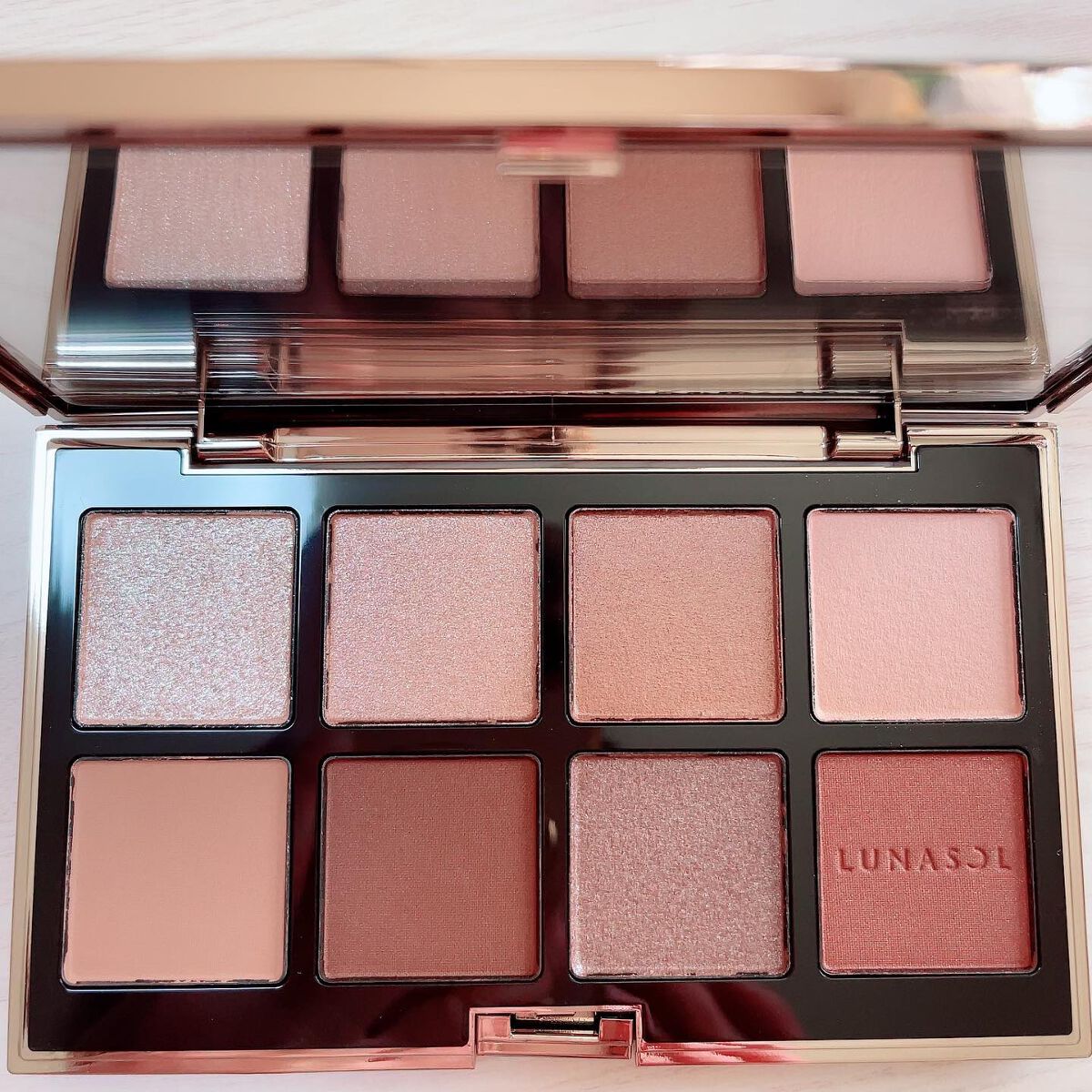 アイカラーレーション スペシャルエディション/LUNASOL/アイシャドウパレットを使ったクチコミ（2枚目）