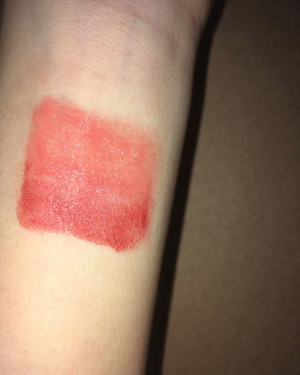 ラスティンググロスリップ/CEZANNE/口紅を使ったクチコミ(4枚目)