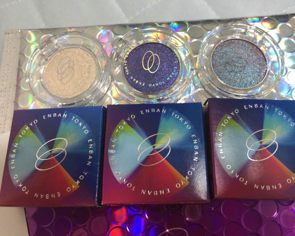 マルチグリッターカラー/ENBAN TOKYO/単色アイシャドウを使ったクチコミ(1枚目)
