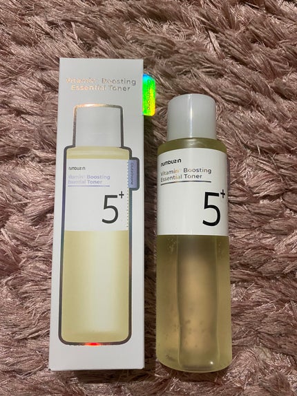 5番 白玉グルタチオンCエッセンシャルトナー/numbuzin/化粧水を使ったクチコミ(1枚目)