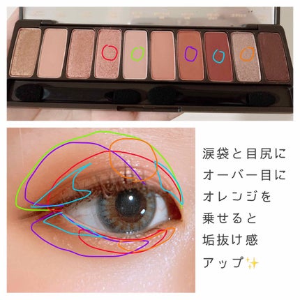 プレイカラー アイシャドウ/ETUDE/アイシャドウパレットを使ったクチコミ(2枚目)