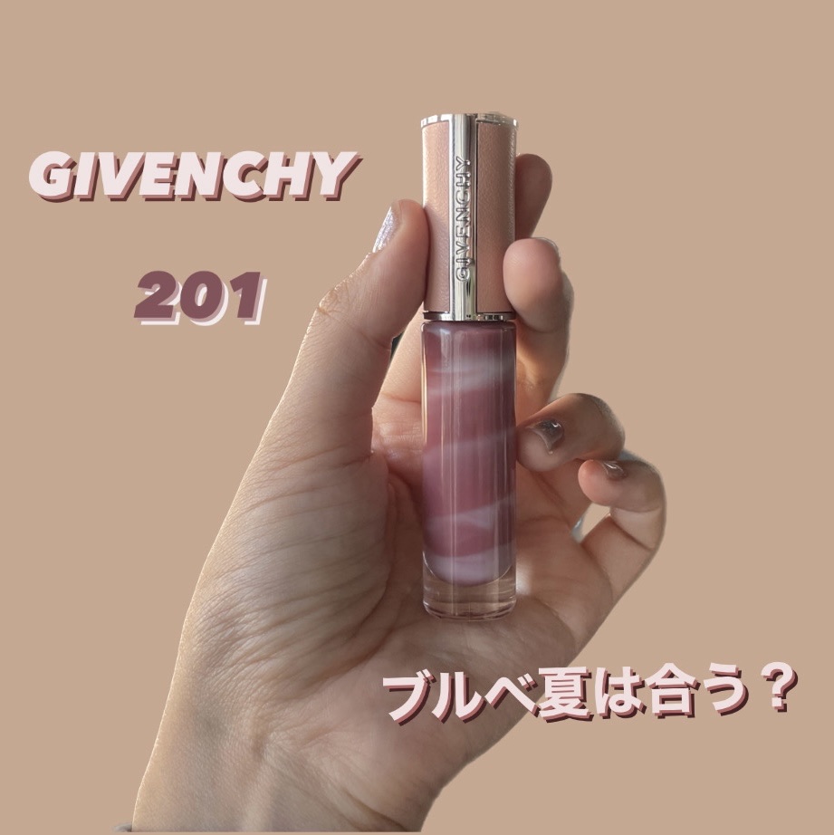 ローズ・パーフェクト・リキッド/GIVENCHY/口紅を使ったクチコミ（1枚目）