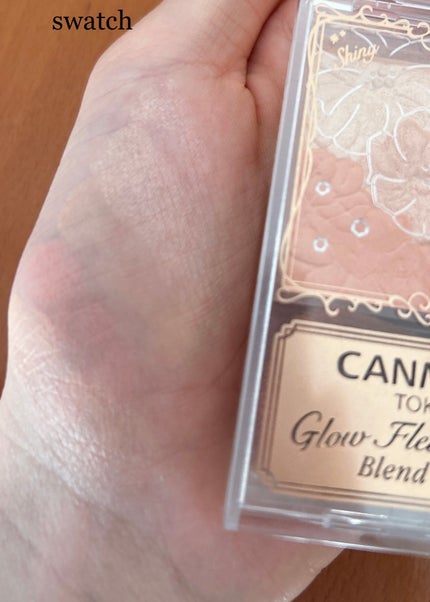 グロウフルールチークス(ブレンドタイプ)/キャンメイク/パウダーチークを使ったクチコミ(6枚目)