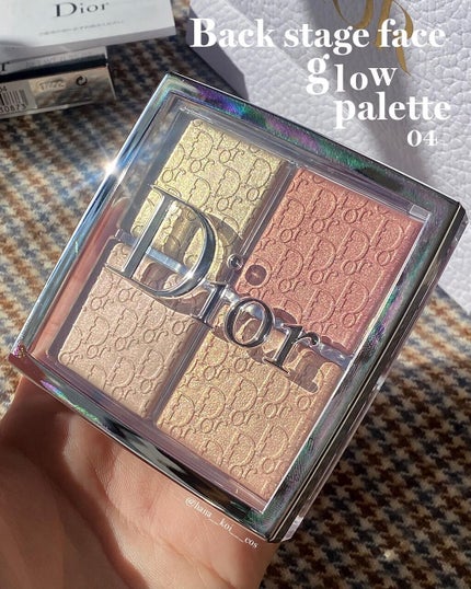 ディオール バックステージ フェイス グロウ パレット/Dior/ハイライトを使ったクチコミ(1枚目)