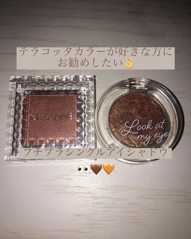 ETUDEルックアット マイアイズRD305    460円
セザンヌシングルカラーアイシャドウ06 400円


こんにちは😆hiroです！今回はテラコッタカラー好きの皆さんにおすすめのプチプラシング