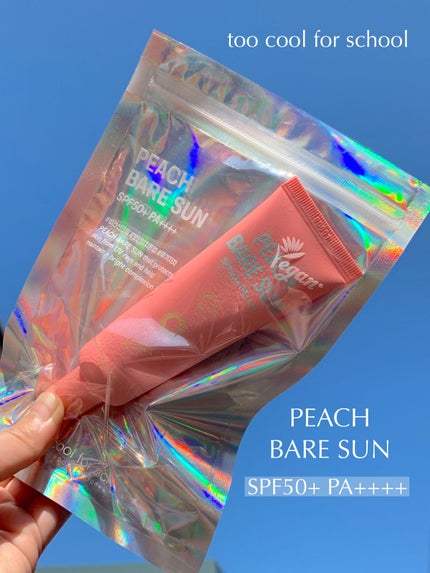 ピーチベアーサン/too cool for school/化粧下地を使ったクチコミ(1枚目)