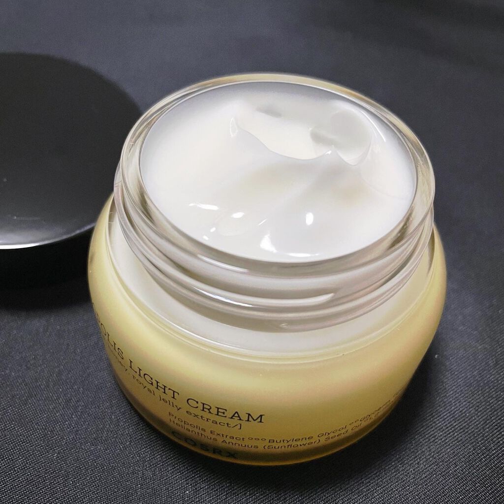 フルフィットプロポリスライトクリーム/COSRX/フェイスクリームを使ったクチコミ（3枚目）