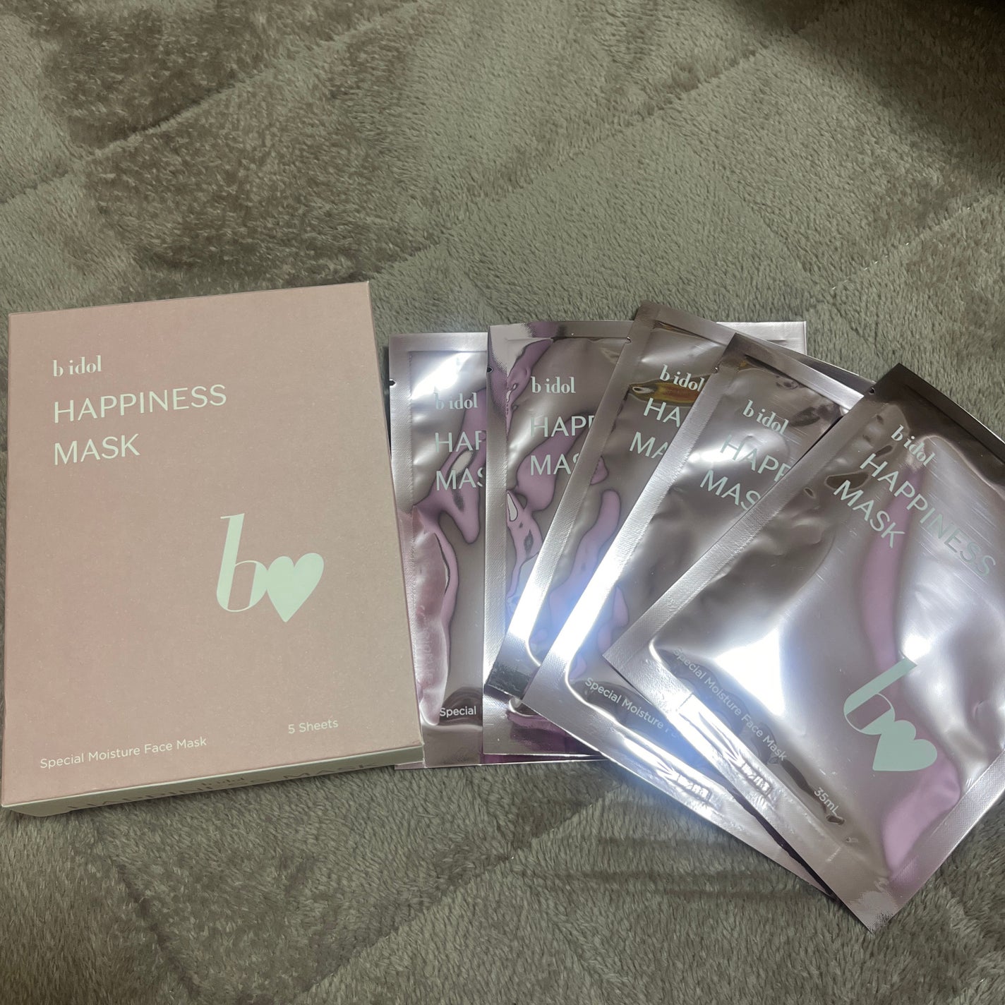 ハピネスマスクR/b idol/シートマスク・パックを使ったクチコミ(1枚目)
