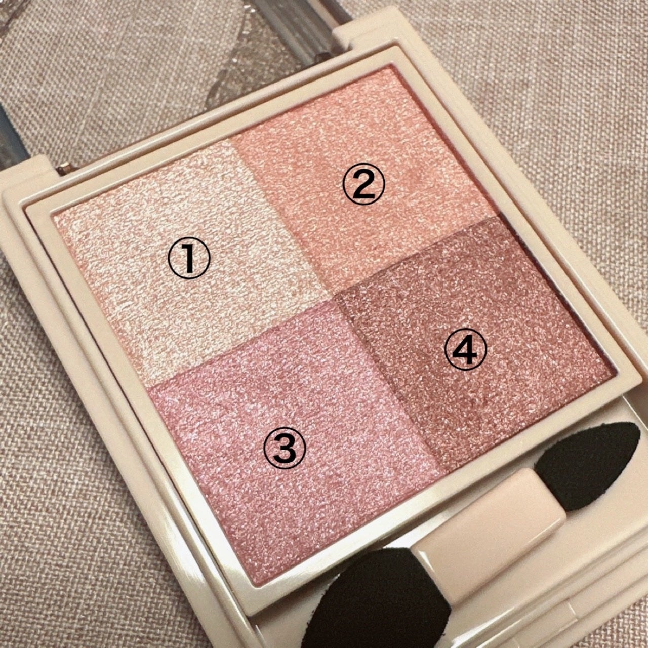 ニュアンス デューイ クリエイター/Visée/アイシャドウパレットを使ったクチコミ(2枚目)