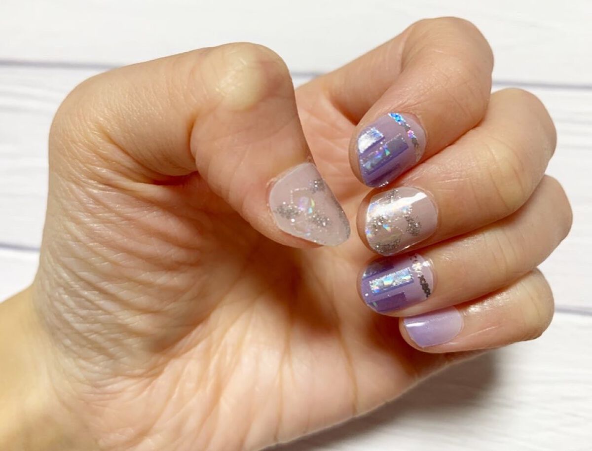 リアルジェルネイルシール/BEAUTY AVENUE/ネイルシールを使ったクチコミ(5枚目)