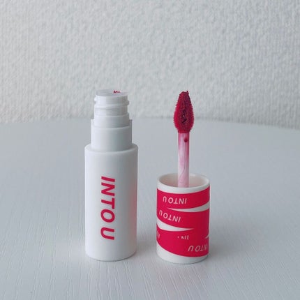 スーパーマットリップ&チークマッド EM14 ワンホンボルドー/INTO U/口紅の画像