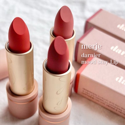 ダニエルムードステイリップ/merje/口紅を使ったクチコミ(1枚目)