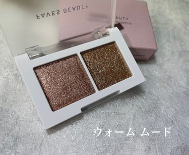 マイカラー デュオシャドウ/FAVES BEAUTY/アイシャドウパレットを使ったクチコミ（2枚目）