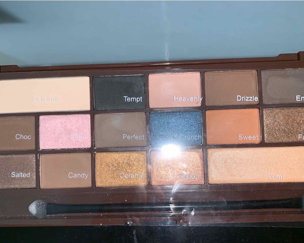 アイラブチョコレート/MAKEUP REVOLUTION/アイシャドウパレットを使ったクチコミ（2枚目）