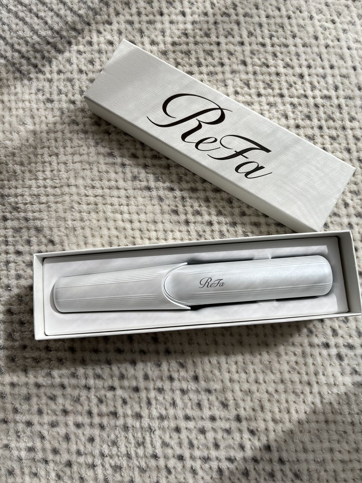 リファ ビューテック フィンガーアイロン 01 ホワイト/ReFa/ストレートアイロンを使ったクチコミ（1枚目）