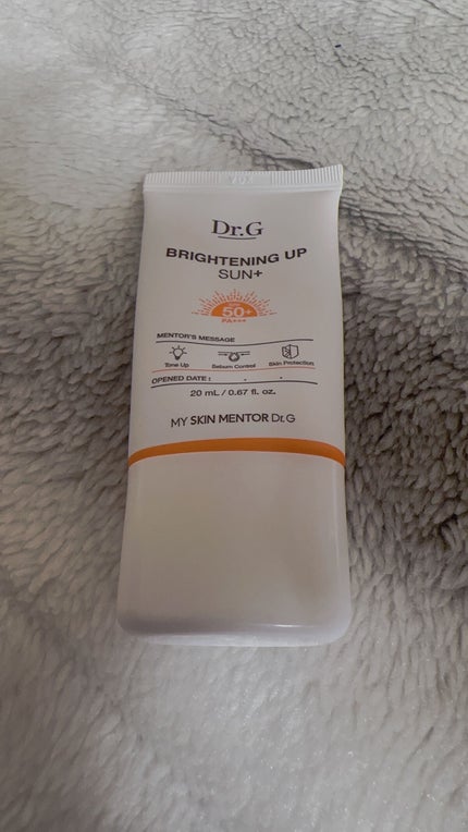 ブライトニングアップサンプラス/Dr.G/日焼け止めクリームを使ったクチコミ(1枚目)