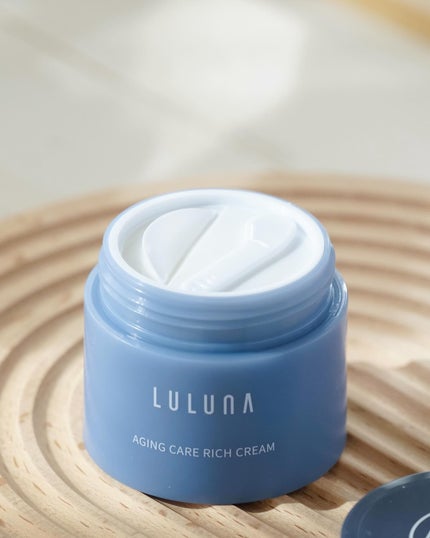エイジングケア リッチクリーム/LULUNA/フェイスクリームを使ったクチコミ(3枚目)