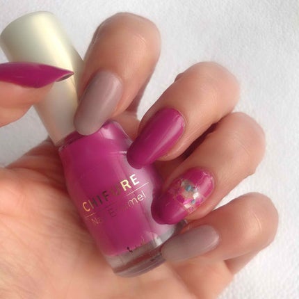 ネイル エナメル/ちふれ/マニキュアを使ったクチコミ(2枚目)