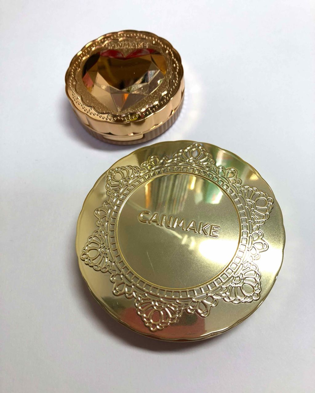 【旧品】マシュマロフィニッシュパウダー/キャンメイク/プレストパウダーを使ったクチコミ（2枚目）