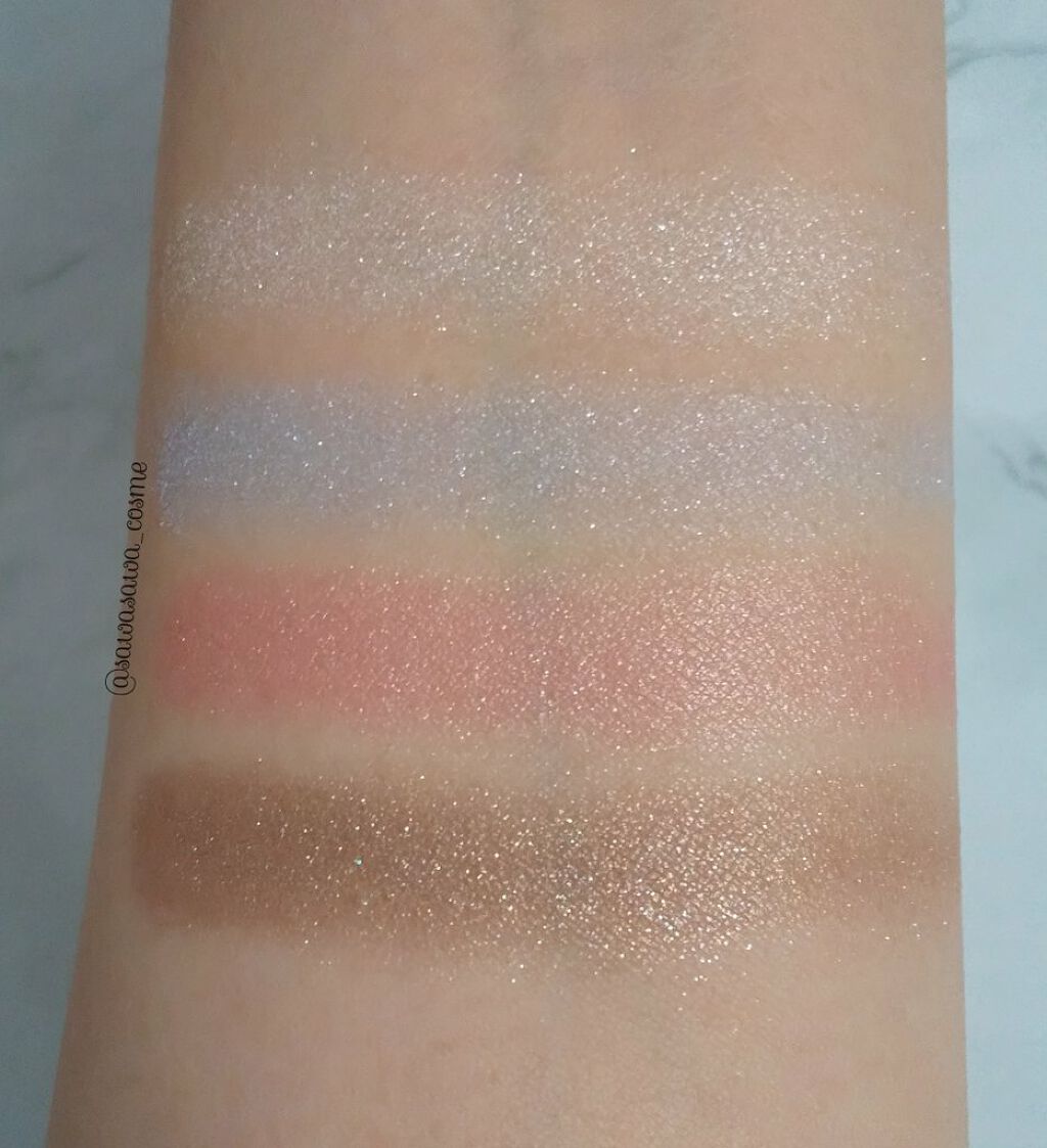 デザイニング カラー アイズ 132 凍夏-TOUKA/SUQQU/アイシャドウパレットを使ったクチコミ（3枚目）