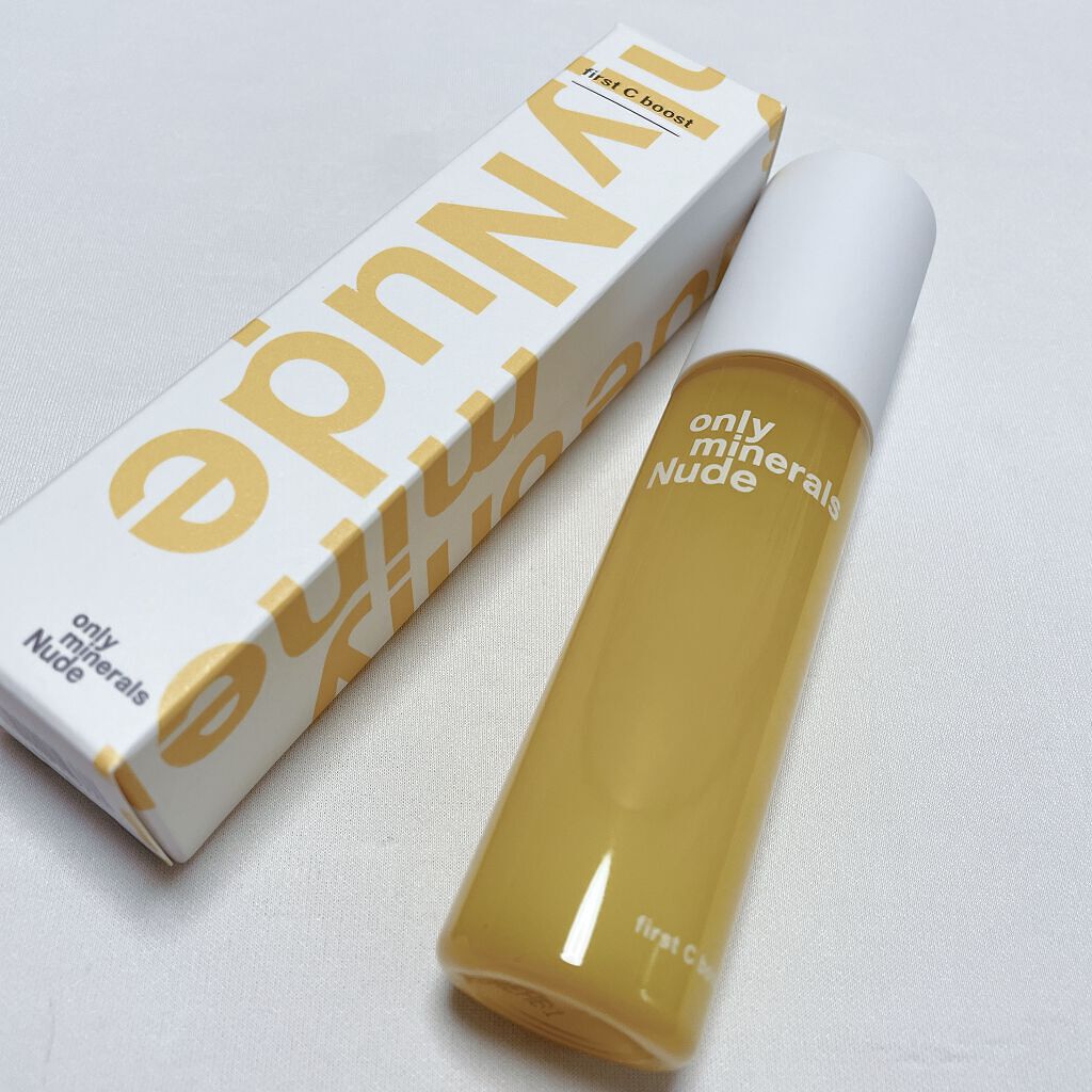 Nude ファーストCブースト/ONLY MINERALS/美容液を使ったクチコミ(1枚目)