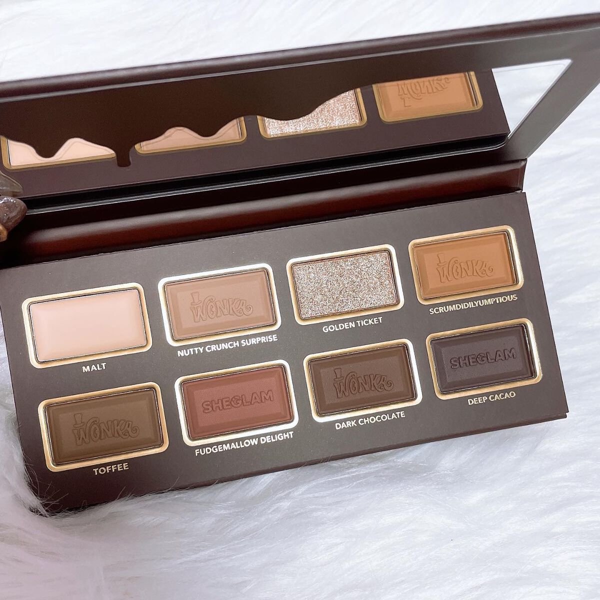 WONKA BAR EYESHADOW PALETTE/SHEGLAM/アイシャドウパレットを使ったクチコミ(2枚目)